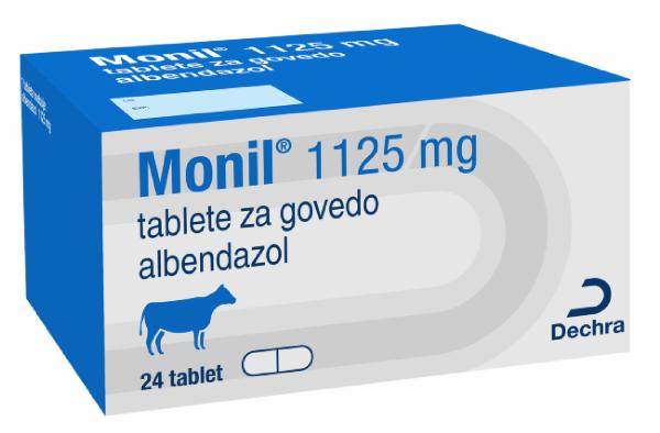 1125 mg tablete za govedo