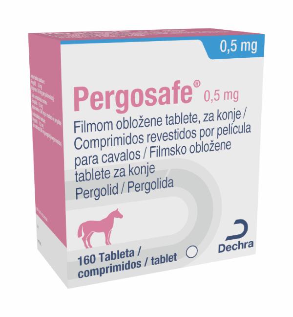 Pergosafe 0,5 mg filmsko obložene tablete za konje