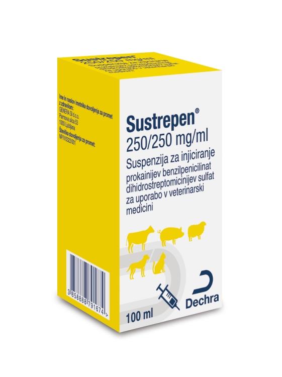 250 / 250 mg/ml suspenzija za injiciranje