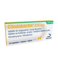 Clindabactin 220 mg žvečljive tablete za pse