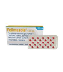 Felimazole 1,25 mg obložene tablete za mačke