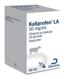 Kaliprofen LA 50 mg/ml raztopina za injiciranje za govedo