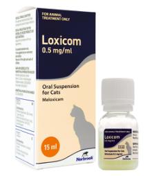 Loxicom 0,5 mg/ml peroralna suspenzija za mačke.
