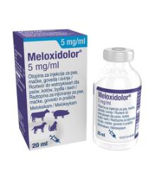 Meloxidolor 5 mg/ml raztopina za injiciranje za pse, mačke, govedo in prašiče