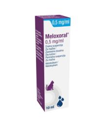 Meloxoral 0,5 mg/ml peroralna suspenzija za mačke