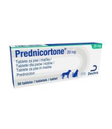 Prednicortone 20 mg tablete za pse in mačke