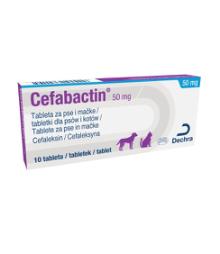 Cefabactin 50 mg tablete za pse in mačke